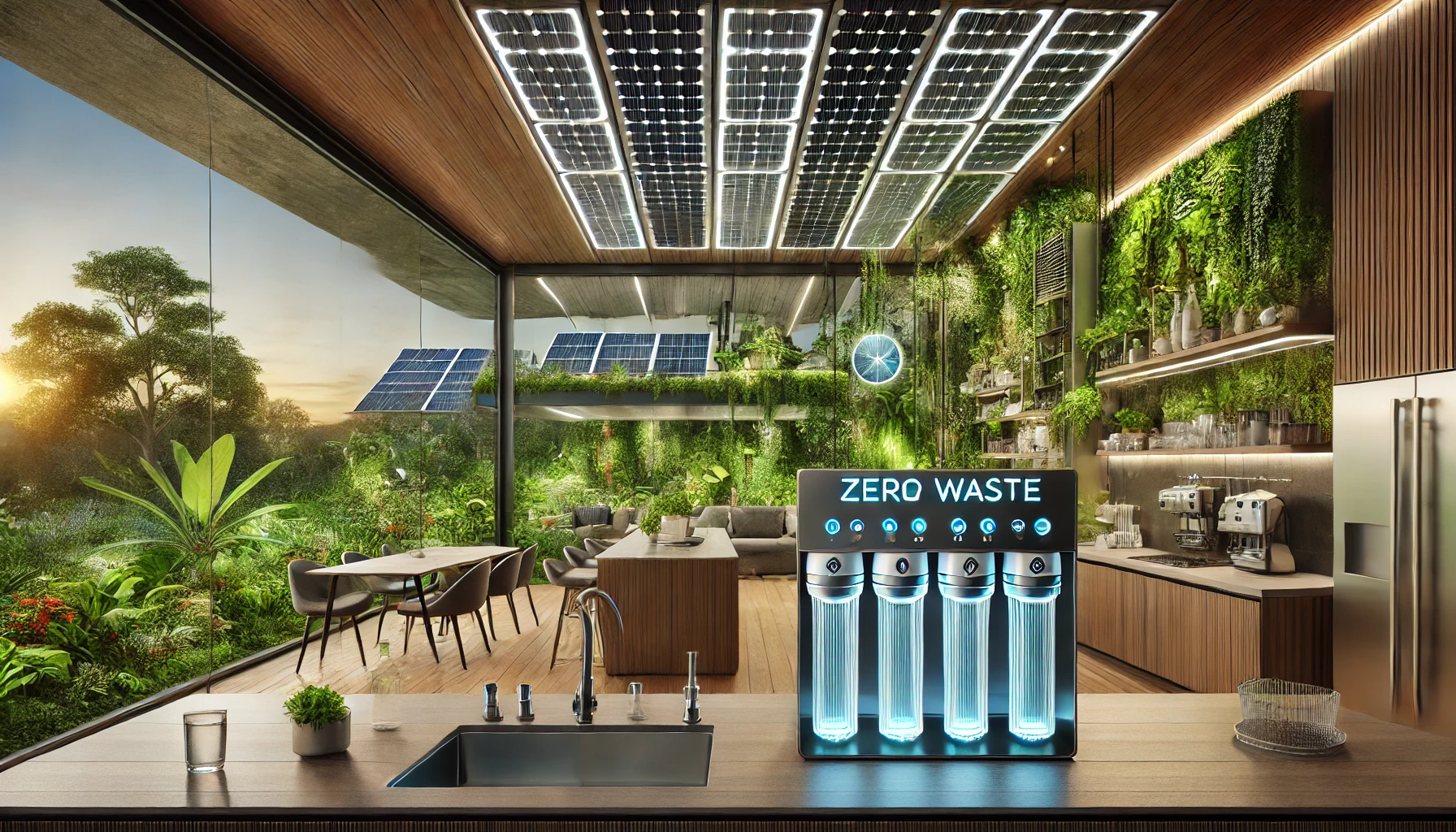 "Sustainable Home with a Zero Waste Reverse Osmosis System