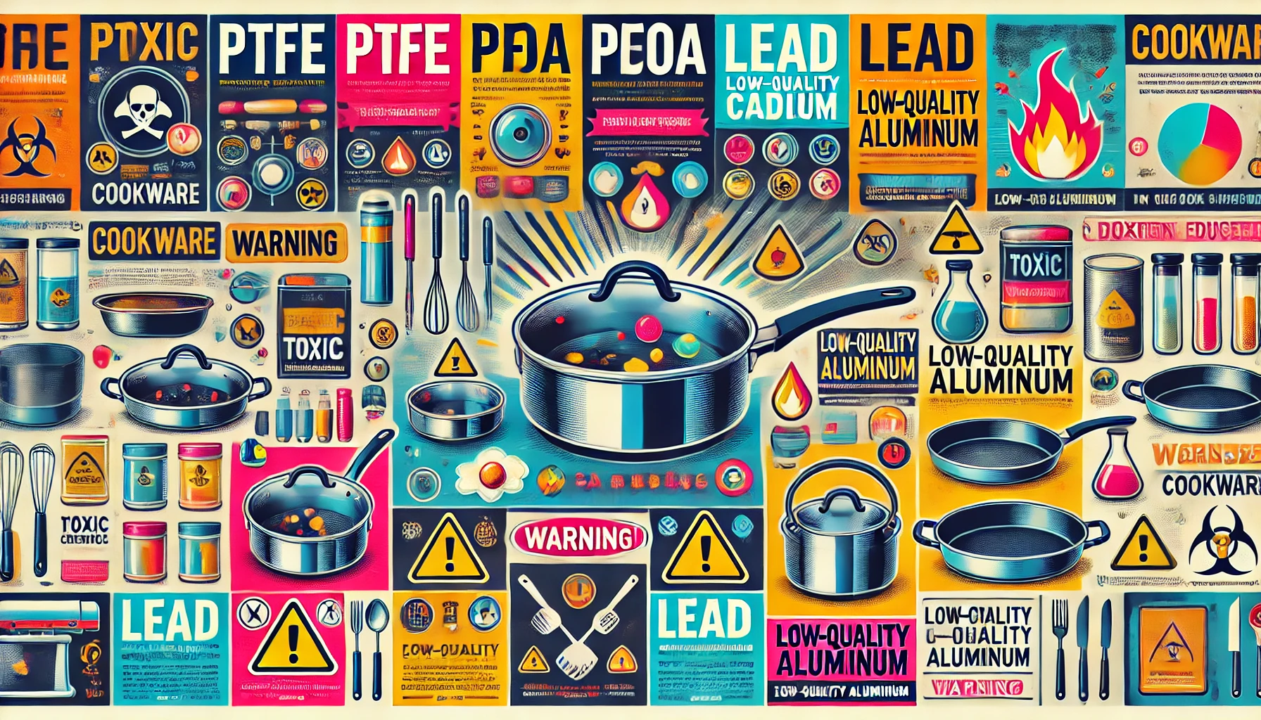"Toxic Cookware Materials to Avoid: Ensuring Safe and Healthy Cooking"